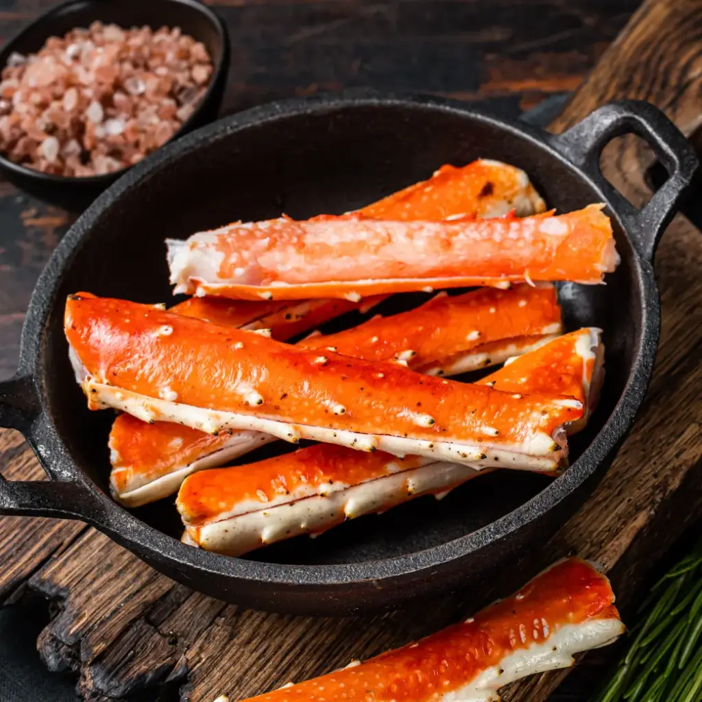 [SF079] Boiled Alaskan King Crab Leg (Merus Section) 4L 7-8"(6pc/1kg/bag)